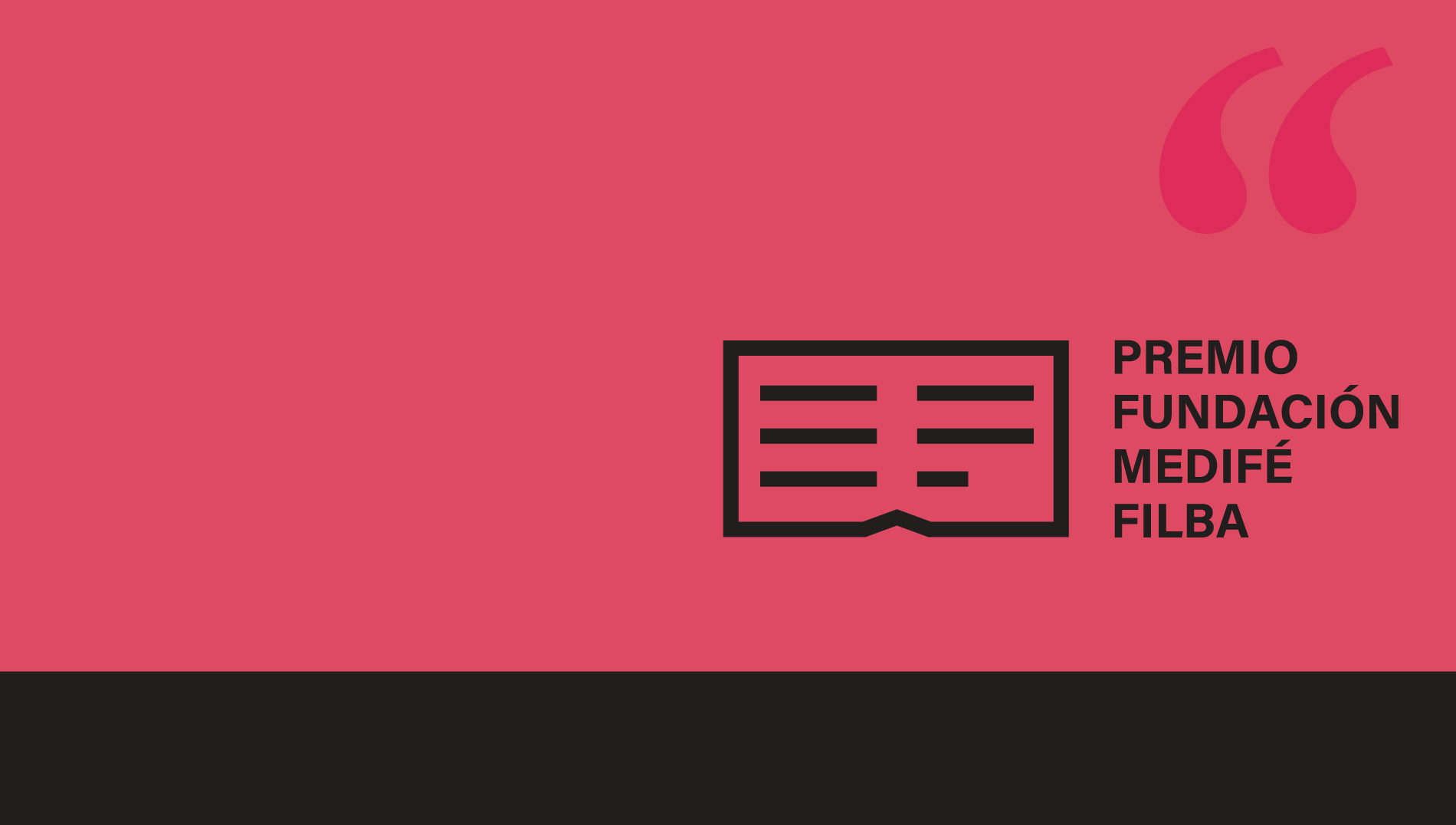 Tercera edición del #PremioFMF