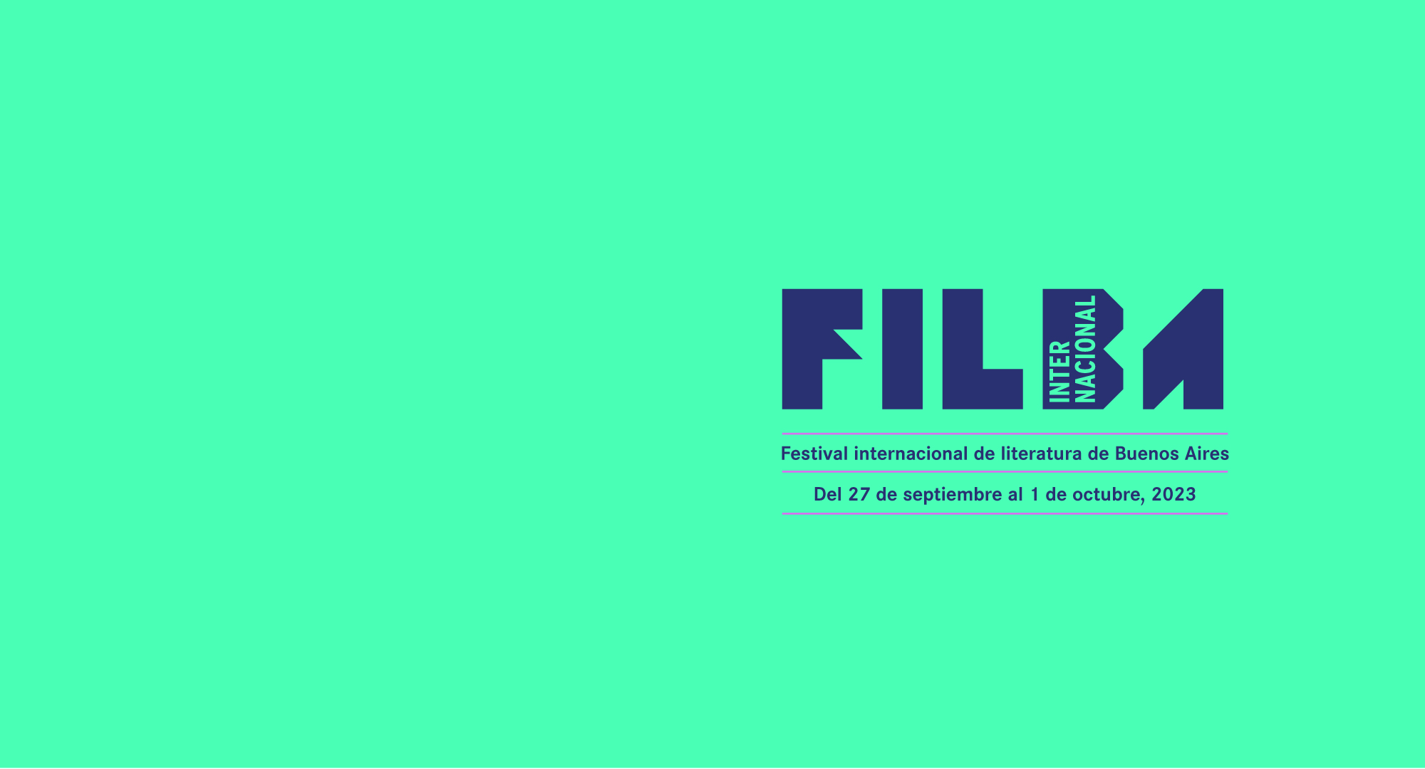 Filba Internacional  2023: así fue la programación